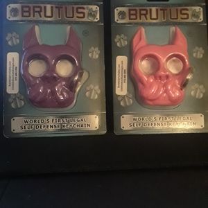 Personal keychain bulldog protection